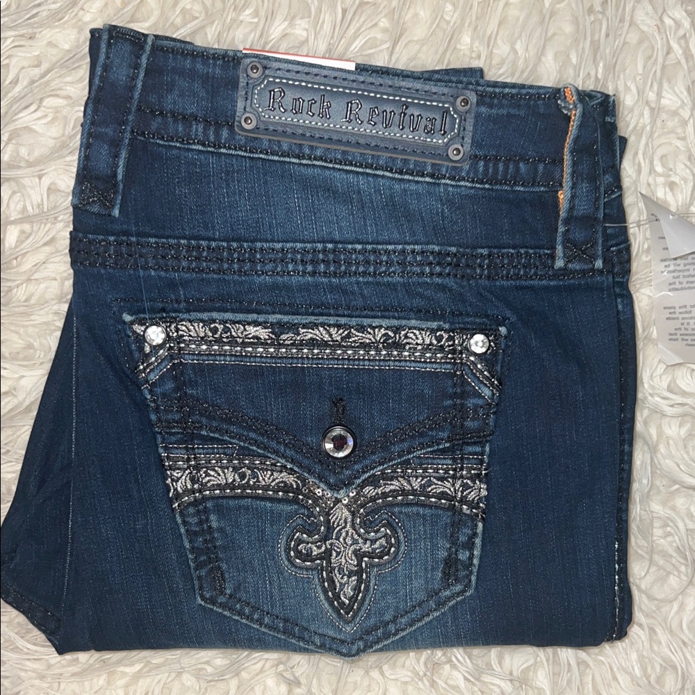 🎸 COLLECTOR QUALITY: Rock Revival Cissy Easy Boot - Rare Size 33 🎸